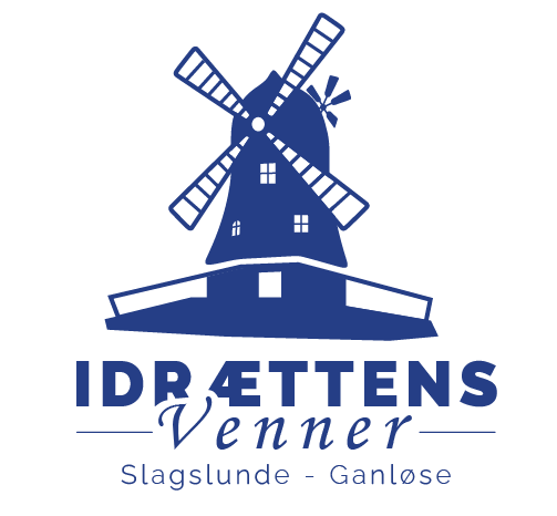 Idrættens venner — Kvadrat logo, blå